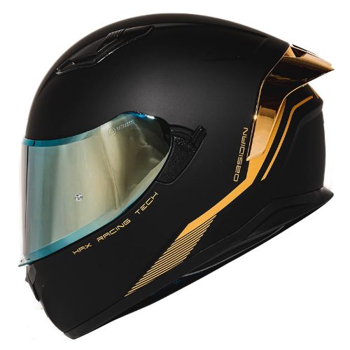 HAX Obsidian Dual Visor Helmet